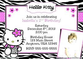 Free Hello Kitty Birthday Printables Birthday Invitations