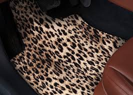 leopard car mats large cargo leopard