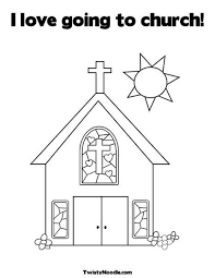There is a minimum of seven christian churches built in antarctica. Church Coloring Pages Picture Whitesbelfast Com