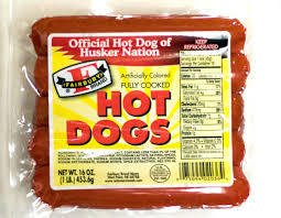 fairbury red hot dogs 16oz