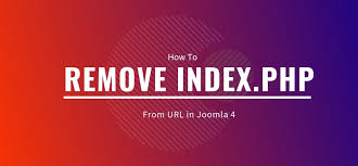 remove index php from url in joomla 4