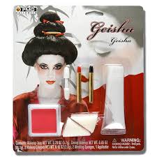 geisha makeup kit halloween make up