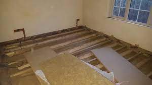 levelling wooden floors