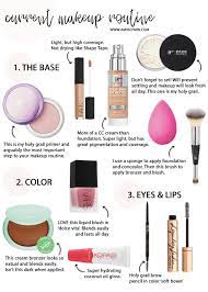 cur easy makeup routine servello