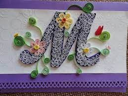 You will get all 26 templates for making letters in a simple style. Types Of Letter M Quilling Youtube