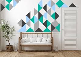 Triangle Wall Decals Easy No Paint L