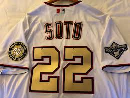 We're proud to have served more than 100,000 customers and counting, keeping homeowners safe and comfortable. Soto Authentic Gold Jersey Arrived Nationals