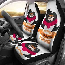 Penguin Couple Animal Car Seat Covers