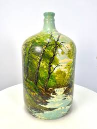 Vintage 5 Gallon Glass Water Bottle