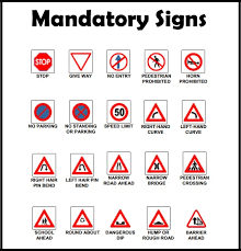 Traffic Sign Chart Traffic Sign Chart Download In Pdf