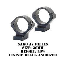 talley lightweight ring base sako a7