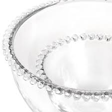 13fl Oz Clear Glass Serving Bowl Set