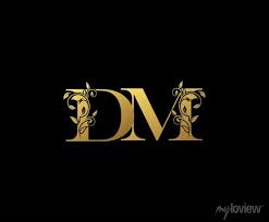 dm vine decorative ornament emblem