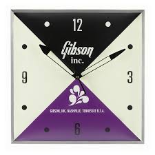 The Gibson Inc Vintage Lighted Wall Clock