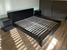 Auf wunsch können die zwei passenden matratzen mitgegeben werden. Malm Bett 180x200 Gunstig Kaufen Ebay