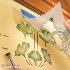 Simple Wall Stenciling Diy Painting