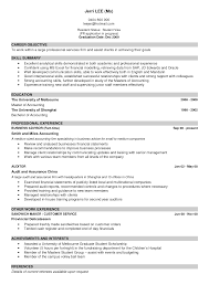 Good Resume Outline Resume Work Template With Examples Of Good