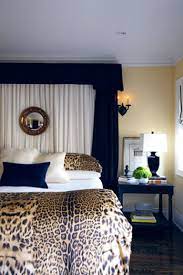 animal prints in your bedroom