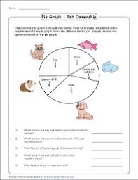 pie graph worksheets