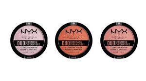 nyx duo chromatic illuminating powders