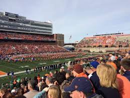 Memorial Stadium Champaign Section 109 Home Of Illinois