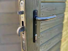 Garden Gate Lock Fitted Jacksons Fencing