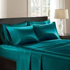 Teal Solid Polyester California King