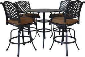 4.4 out of 5 stars with 23 ratings. Outdoor 5 Piece Patio Dining Sets