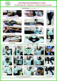 general stretching exercises charts