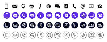 contact icons png images free
