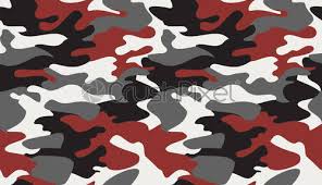Seamless Camouflage Pattern Background