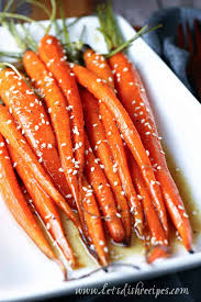 honey ginger roasted carrots let s