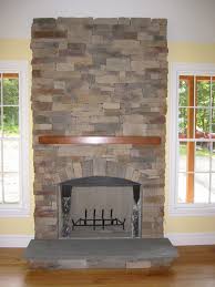 Manufactured Stone Fireplaces Offer A