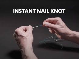 how to tie an instant nail knot salt