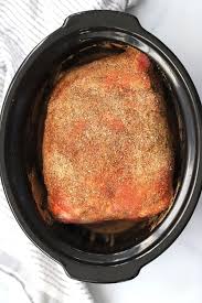 slow cooker pork picnic roast the