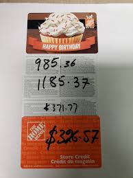 Check spelling or type a new query. Home Depot Credit Gift Card 10 Off For Sale Redflagdeals Com Forums