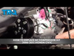 how to replace ac compressor kit 2006