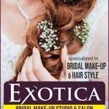exotica bridal makeup studio salon in