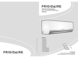 frigidaire frs095yc1 instruction manual