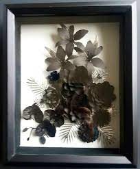 Shadow Box Frame Wall Art Handcrafted