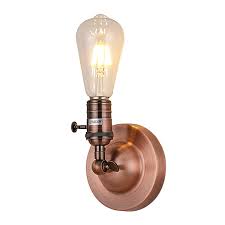 Metal Plated Vintage Wall Light Wall