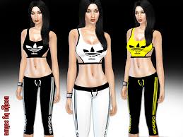 the sims resource adidas tracksuit
