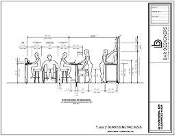 bar layout dimensions for diy bar design