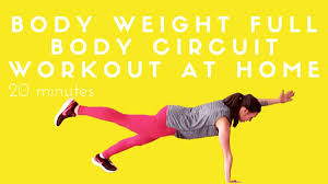 body weight full body circuit workout