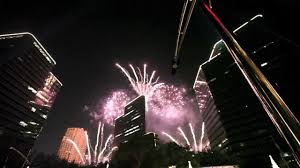 2011 Uptown Houston Holiday Lighting Fireworks By Pyrotecnico