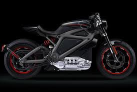 sleek livewire motorcycle