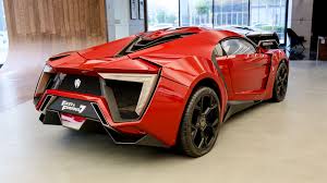 lykan hypersport from fast furious 7