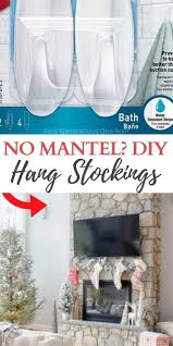 How To Hang Stockings Without A Mantel