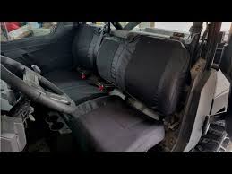Polaris Ranger Seat Cover Install