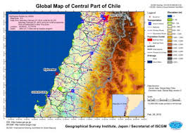 Fișe de lucru mediile geografice ale terrei tipuri de țărmuri relieful fluvial relieful litoral. Chile Elevation Map Ma De Chile Altitudine Chile